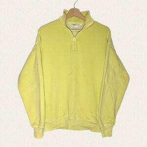 TNA Cozy Fleece Mega Fit 1/2 Zip Sweatshirt